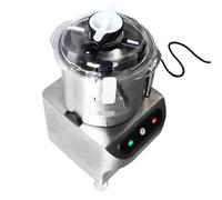 Riuulity Tritatutto per Alimenti Professionale Tagliaverdure Elettrico Durevole in Acciaio Inossidabile da 8 Litri 800 W per la Lavorazione degli Alimenti su Larga Scala, Adatto per Cucine Domestiche