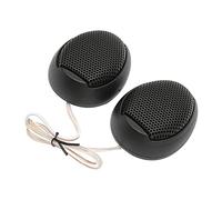 Riuulity Tweeter per Auto Altoparlante Audio Stereo Interno a Cupola da 1000 W 98 DB per Audio, Pregevole Fattura e Installazione Semplice, Universale per per Auto (BLACK)