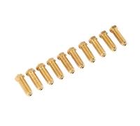 Riuulity Ugello in Ottone Durevole Set di Ugelli Accurati per Macchina da Stampa CNC per 3 - Adatto per Stampanti 3D di Modellazione a Deposizione Fusa S1 (0,2 mm)
