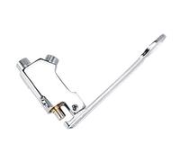 Riuulity Valvola per Rubinetto a Pedale in Rame con Filettatura G1/2 di Alta qualità, Facile da Installare e Pulire per Hotel, Ospedali, Cromata, 8,1 Pollici