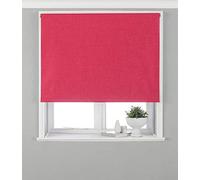 Riva Casa Eclipse Blackout Tenda A Rullo, Poliestere, Rosa, 153 X 162 Centimetri