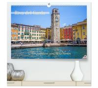 Riva del Garda - Am Gardasee ganz im Norden (hochwertiger Premium Wandkalender 2026 DIN A2 quer), Kunstdruck in Hochglanz: Mediterraner Charme am nördlichsten Ende des Gardasees.