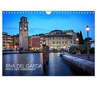 Riva del Garda - Perle des Gardasees (Wandkalender 2026 DIN A4 quer), CALVENDO Monatskalender: Riva del Garda - Kleine Fotoreise durch die Stadt