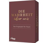 RIVA Die Wahrheit Über uns - Das Fragespiel für Coppiel: Domande überraschende für tiefgründige Geschenk zu Valentinstag, Jahrestag, Geburtstag, Weihnachten.