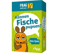 RIVA Frag ma Mal... Die Maus - Das Quiz: | Das Wissensspiel für Kinder Ab 8 Jahren mit Kniffligen Fragen und emozionante Antworten. Das schlaue Geschenk zu Geburtstag, Weihnachten, Ostern