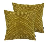 Riva Home Cuscini pieni di Piume di Milano Twin Pack, bambù, 45 x 45cm, 2 unità