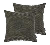 Riva Home Cuscini pieni di Piume Milano (Confezione gemella), Poliestere, Poliammide, Visone