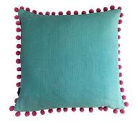 Riva Home Cuscino Imbottito in Poliestere Mardi Gras, Acqua, 50 x 50cm (20" x 20")