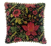 Riva Home Eve Copricuscino, Nero, 50 x 50cm (20" x 20")