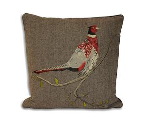 Riva Home - Hunter Herringbone Pheasant - Fodera Copri Cuscino Fagiano (RV496)