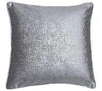 Riva Home Venus 45X45 FEATH Cush Silver, Poliestere, Argento, 45x45cm