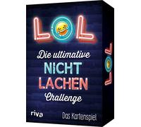 LOL - Die ultimative Nicht-lachen-Challenge: Das Kartenspiel. Mit den besten Witzen, Flachwitzen, Scherzfragen. Partyspiel für Kinder und Erwachsene. Ab 8 Jahren.