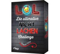 RIVA LOL - Die ultimative Nicht-richen-Challenge - Schwarzer Humor: mit den besten Witzen, Flachwitzen, Screzfragen. Partyspiel mit Trinkspiel Variante. Ab 18 Jahren