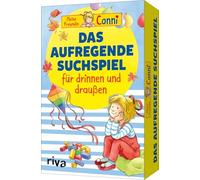 RIVA Meine Freundin Conni - Das aufregende Suchspiel für Drink und draußen: Gift zu Geburtstag, Weihnachten, Ostern, Schulanfang. Spielespaß Auf 48 Karten für Kinder Ab 5 Jahren