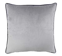 Riva Paoletti Collezione Ispirata Meridian 55X55 Poly Cush SIL/NAV, Poliestere, Silver/Navy, 55x55cm