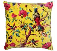 Riva Paoletti Paradise Piazza Cuscino - Nero - Multicolore, Cotone, Yellow, 50 x 50 cm