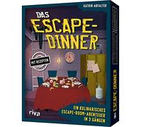 Riva / riva Verlag Das Escape-Dinner - Ein kulinarisches Escape-Abenteuer in 3 Settimane: mit Rezepten