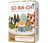 RIVA So bin ICH - Das Ganz besbesbesbestes Karten Set zum Auswählen, Entscheiden, und Mitmachen Spiedge. Selbstwahrnehmung und Selbstvertrauen Stärken. für Kinder ab 3 Jahren.