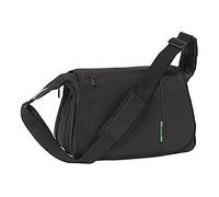 RivaCase 7450 SLR Messenger Bag, Borsa in Poliestere per Fotocamere Reflex con Scomparto per Tablet/iPad fino a 10.1", Nero