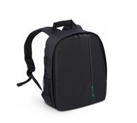RivaCase 7460 SLR Backpack, Zaino in Poliestere per Fotocamere Reflex, Nero