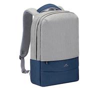 Rivacase 7562 sacoche d'ordinateurs portables 39,6 cm (15.6") Sac à dos Gris, Marine