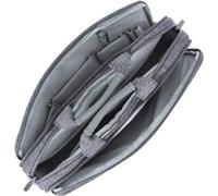 Rivacase 7930 39,6 cm [15.6] Borsa da corriere Grigio (Riva Case 7930 grau MacBook Pro&Ultrab)