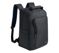 Rivacase ECO Laptop Zaino adatto per MacBook Pro 16 e PC 14" - Spazioso bagaglio a mano con fissaggio trolley, grande zaino per computer portatile per donne e uomini, lavoro e tempo libero, Nero ,