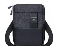 RIVACASE - 8810 Borsa a Tracolla in Ecopelle per Tablet 8' Colore Nero