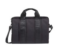 RIVACASE 8830 Nylon Bag with Adjustable Strap for 15.6 Inch Laptops, Black