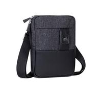 RIVACASE - 8810 Borsa a Tracolla in Ecopelle per Tablet 8' Colore Nero