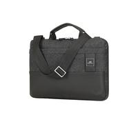 Rivacase, Borsa per Tablet / Computer 13.3" con Protezione EVA e Tracolla, Nero