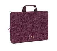 RIVACASE custodia notebook 13.3" Borgogna e Bianco resistente agli urti