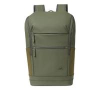 Elegante zaino urbano Eco per laptop da 14 a 15,6 pollici, zaino da viaggio in pelle impermeabile RPET PU per uomo e donna, verde oliva, Verde oliva, 20 l, 20 Lang