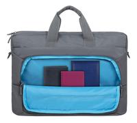 RIVACASE Portadocumenti. 7531 Alpendorf ECO grigio 16"