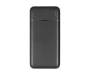 Rivacase, Powerbank 10000mAh 2 USB-A/USB-C PD 22.5W con indicatori LED, Nero