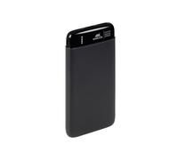 RIVACASE Powerbank, batteria esterna con ingresso di tipo C e uscita intelligente, nero, VA2140 (10.000 mAh)