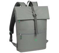 Zaino Rivacase Gremio 15.6" Grigio Impermeabile Poliestere rPET