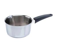 Rivadossi Casseruola Inox (18cm) conica con manico bakelite TOMATTÒ Cromo CC005