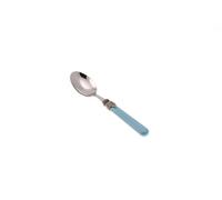 Rivadossi Sandro 1606CUT04 Set di Cucchiai da Tavola, 6 Pezzi - Classic - 100% Made in Italy, Artigianalità e Design, Acciaio Inox 18/10,Azzurro