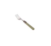 Rivadossi Sandro 1606FOT06 Set di Forchette da Tavola, 6 Pezzi-Classic-100% Made in Italy, Artigianalità e Design, Acciaio Inox 18/10, Verde Salvia