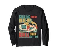 Rivalità tra Fratelli Fratello E Sorella Rival Since Day One Maglia a Manica