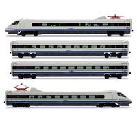 RIVAROSSI 1/87 H0 TRENO CISALPINO ETR 470 ORIGINAL LIVERY SET 4 UNIT PACK EP V