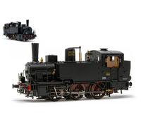 HORNBY HR2788 FS LOCOMOTIVA A VAPORE GR. 835, FANALI A PETROLIO, CASSE ACQUA SAL