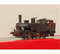Rivarossi FS, locomotiva a vapore Gr. 835, lampade elettriche, grande pompa West