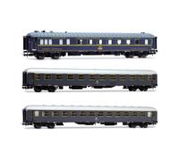 Rivarossi FS 3 CARROZZE RISTORANTE,1a CLASSE, 2a CLASSE RAPIDO 904-905 EP.IVa 1: