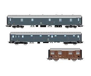 Rivarossi - FS 3-p Celerone Uiz 1400 Duz 93100 Hcs-uvwy Bellows (9/21) * - RIV-HR4318