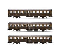 RIVAROSSI HR4369 Set 3 Corbellini 2 assi, terza classe, castano/isabella FS