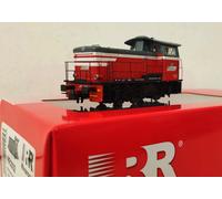 RIVAROSSI HR 2932 FS locomotiva D 245 livrea rosso grigio scuro Mercitalia Shunt