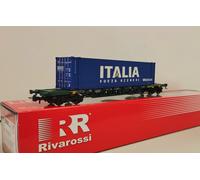 RIVAROSSI HR 6617FS carro pianale Sgnss con casse container 45" FORZA AZZURRI