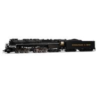 Rivarossi Hr2952S Cheseapeake & Ohio, Locomotiva A Vapore Articolata 2-6-6-6 'Allegheny', 1653, Con Decoder Audio Dcc, Locomotiva A Vapore